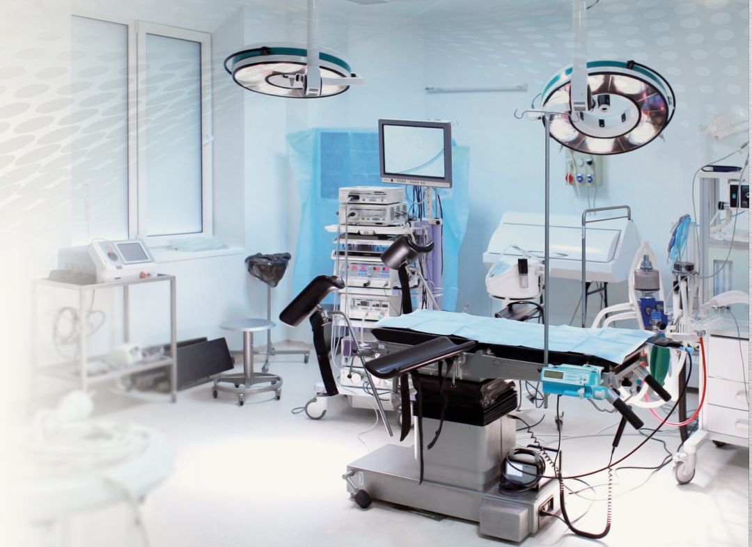 A modern hospital operating theatre